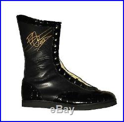 Wwe Baron Corbin Ring Worn And Hand Signed Wrestling Boots With Coa
