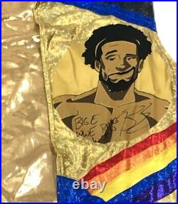 Wwe Big E Ring Worn Hand Signed Autographed New Day Jacket With Proof And Coa 2