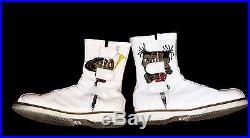 Wwe Big E The New Day Ring Worn And Hand Signed Wrestling Boots With Coa
