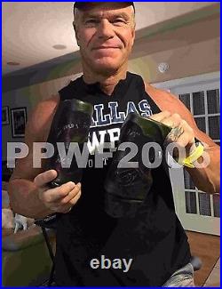 Wwe Billy Gunn Hand Signed Ring Worn Knee Pads With Proof And Coa DX 2