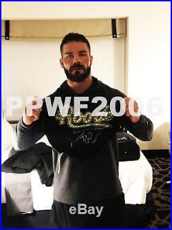 Wwe Bobby Roode Nxt Debut Hand Signed Ring Worn Trunks Pads With Proof And Coa