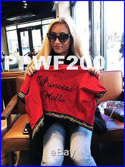 Wwe Carmella Ring Worn And Hand Signed Backlash 2017 Outfit With Proof And Coa