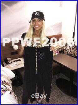 Wwe Carmella Ring Worn Hand Signed Pants And Jacket With Picture Proof And Coa