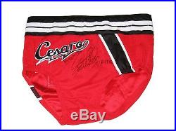 Wwe Cesaro Ring Worn Hand Signed Wrestling Trunks With Exact Picture Proof & Coa