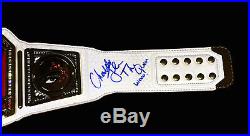 Wwe Charlotte Flair Hand Signed Adult Womens Belt With Picture Proof And Coa 1