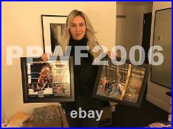 Wwe Charlotte Hand Signed Autographed Plaque Tlc With Pic Proof Coa #1 Plaque