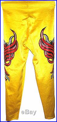 Wwe Chavo Guerrero Ring Worn Hand Signed Tights With Proof And Coa 3
