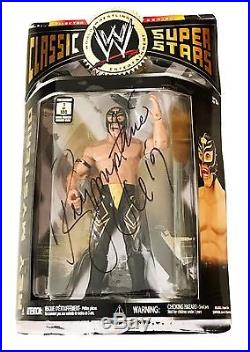 Wwe Classic 1 Of 100 Rey Mysterio Hand Signed Autographed Action Figure With Coa