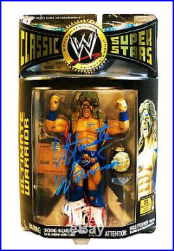Wwe Classic 12 Ultimate Warrior Hand Signed Autographed Action Figure With Coa