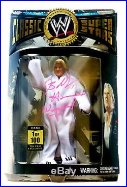 Wwe Classic Bobby Heenan 1 Of 100 Hand Signed Autographed Action Figure With Coa