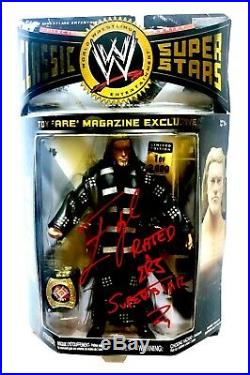 Wwe Classic Edge Exclusive Hand Signed Autographed Toy Action Figure With Coa