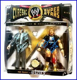 Wwe Classic Ric Flair And Windham Hand Signed Autographed Action Figure With Coa