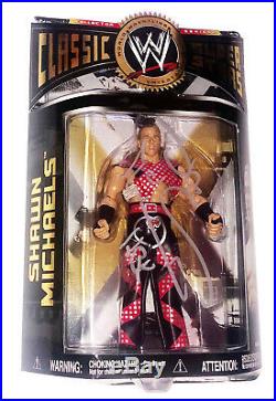 Wwe Classic Superstars Shawn Michaels Hbk Hand Signed Action Figure With Coa