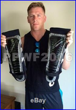 Wwe Curt Hawkins Ring Worn And Hand Signed Tights And Kick Pads With Proof Coa