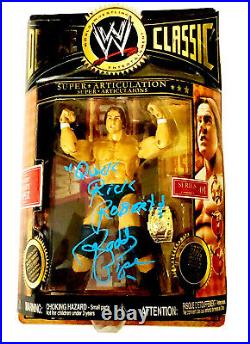Wwe Deluxe Classic Roddy Piper Hand Signed Autographed Action Figure With Coa