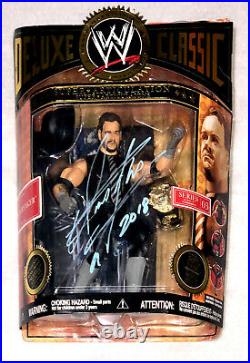 Wwe Deluxe Classic Undertaker Hand Signed Autographed Action Figure With Coa