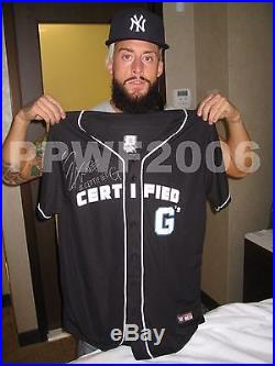Wwe Enzo & Big Cass Certified G Hand Signed Jersey With Exact Picture Proof Coa