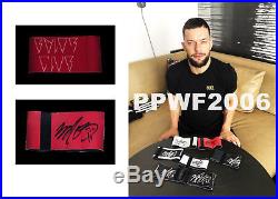 Wwe Finn Balor Hand Signed Ring Worn Armband With Exact Picture Proof Coa 7