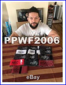 Wwe Finn Balor Ring Worn Hand Signed Armband With Exact Picture Proof And Coa 4