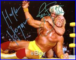Wwe Hulk Hogan And Ric Flair Hand Signed Autographed 8x10 Photo With Coa 3