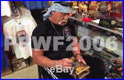 Wwe Hulk Hogan Hand Signed Defining Moments Figure With Pic Proof Coa