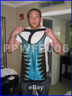 Wwe Jack Swagger Ring Worn Wrestlemania Signed Singlet With Picture Proof & Coa