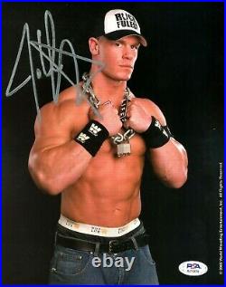 Wwe John Cena Hand Signed Autographed 8x10 Wrestling Photo With Psa Dna Coa 2