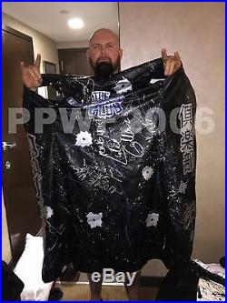 Wwe Luke Gallows Ring Worn Hand Signed The Club Jacket With Picture Proof & Coa