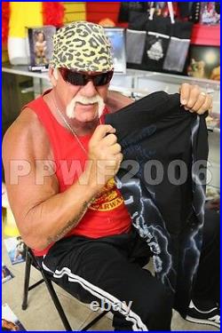 Wwe Nwo Hulk Hogan Ring Worn Hollywood Signed Tights With Photo Proof And Coa