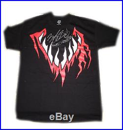 Wwe Nxt Finn Balor Demon Hand Signed T-shirt With Picture Proof And Coa
