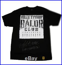 Wwe Nxt Finn Balor Hand Signed Balor Club T-shirt With Picture Proof And Coa