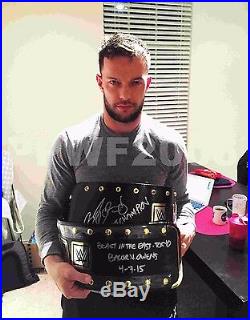 Wwe Nxt Finn Balor Hand Signed Real Nxt Championship Belt With Proof And Coa 2