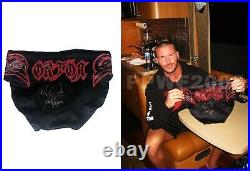 Wwe Randy Orton Ring Worn Wrestlemania 27 Trunks Vs Punk With Pic Proof And Coa