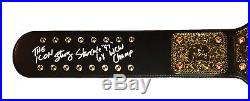 Wwe Ric Flair And Sting Hand Signed Wcw World Heavyweight Adult Belt With Coa