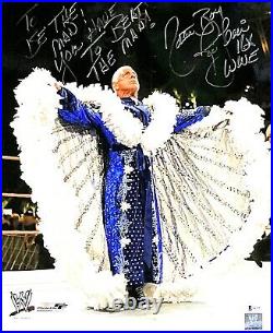 Wwe Ric Flair Hand Signed Autographed 16x20 Photo Inscribed With Beckett Coa Woo