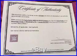 Wwe Sasha Banks Worn & Signed Royal Rumble 2018 Sneakers With Coa From Wwe