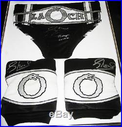 Wwe Sheamus Ring Worn Hand Signed Trunks And Pads With Proof And Coa 3