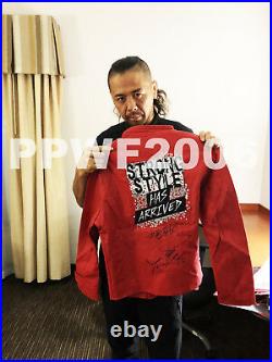 Wwe Shinsuke Nakamura Hand Signed Autographed Jacket With Pic Proof And Coa Rare