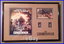 Wwe Stone Cold The Condemned Hand Signed Commemorative Plaque With Coa 280/500
