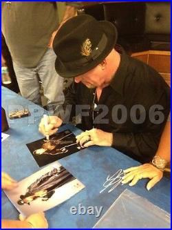 Wwe The Undertaker Hand Signed Autographed 8x10 Photo With Proof Beckett Coa 6
