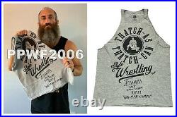 Wwe Tommaso Ciampa Ring Worn Hand Signed Nxt T-shirt With Proof And Coa