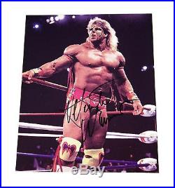 Wwe Ultimate Warrior Hand Signed Autographed 8x10 Glossy Photo With Coa