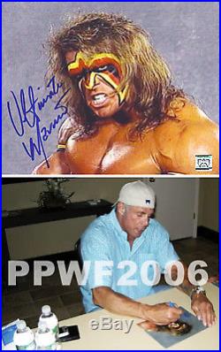 Wwe Ultimate Warrior Hand Signed Autographed 8x10 Photo With Hologram And Coa 1