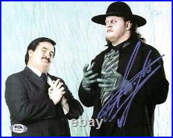 Wwe Undertaker Hand Signed Autographed 8x10 Photo With Psa/dna Coa Rip Very Rare
