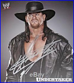 Wwe Undertaker Hand Signed Autographed 8x10 Promo Photo With Exact Proof And Coa