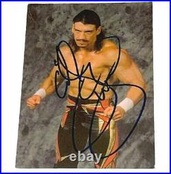 Wwe Wcw Eddie Guerrero Hand Signed Autographed Panini 4x6 Photo With Psa Dna Coa