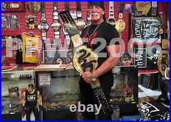 Wwe Wcw Hulk Hogan Nwo Signed World Heavyweight Belt With Proof And Coa Rare