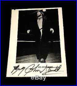 Wwe Wwf Big John Studd Hand Signed Autographed 8x10 Promo Photo With Coa Rare