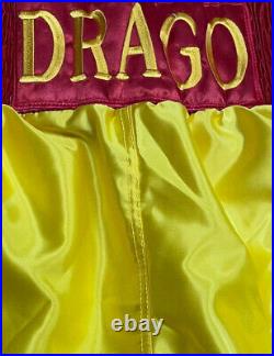 Yellow Ivan Drago Boxing Shorts Signed by Dolph Lundgren With COA