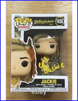 Yellowjackets Jackie Funko Pop! #1450 Signed by Ella Purnell with COA